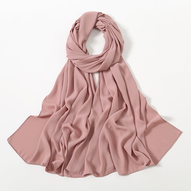 Hijab Mousseline doux– Voile Long Léger