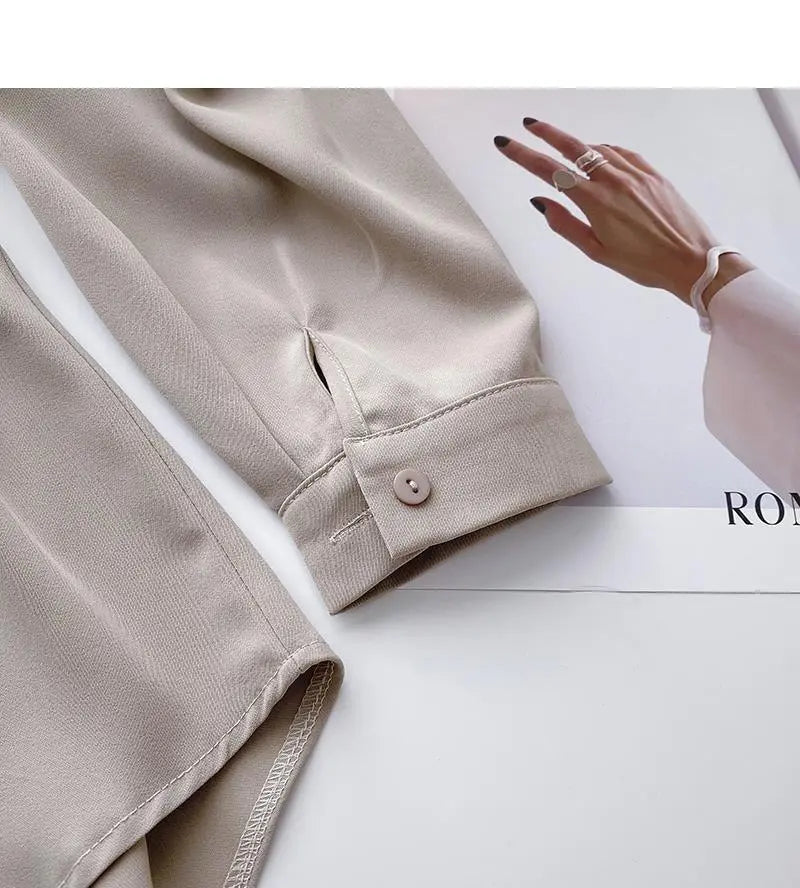 Chemise Alia –Mi-Longue Élégante avec Ceinture et Taille Élastique