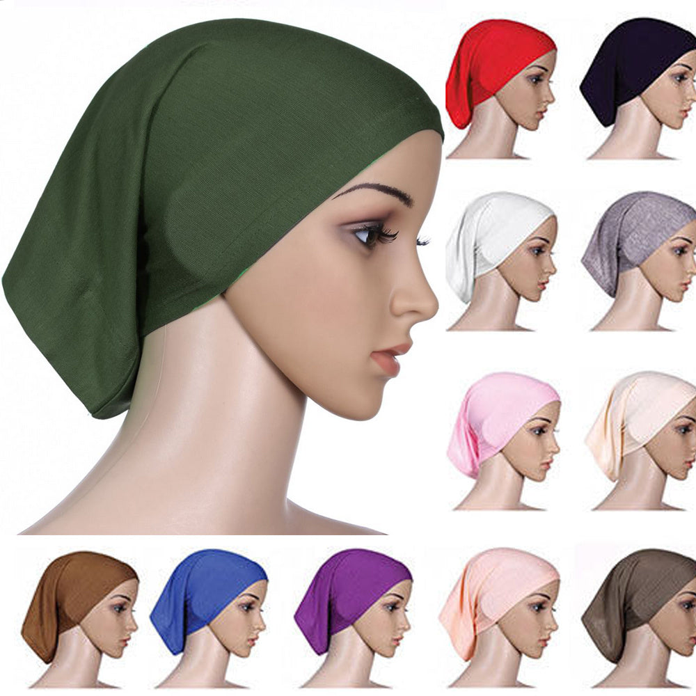 Bonnet Sous-Hijab Confort – Turban Élastique Respirant