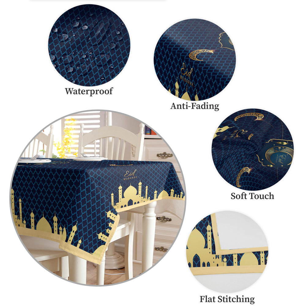 Nappe Iftar Ramadan – Décoration de Table Antidérapante & Isolante | Style Nordique