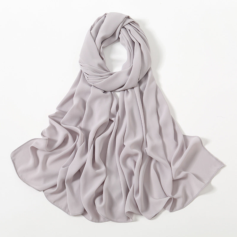 Hijab Mousseline doux– Voile Long Léger