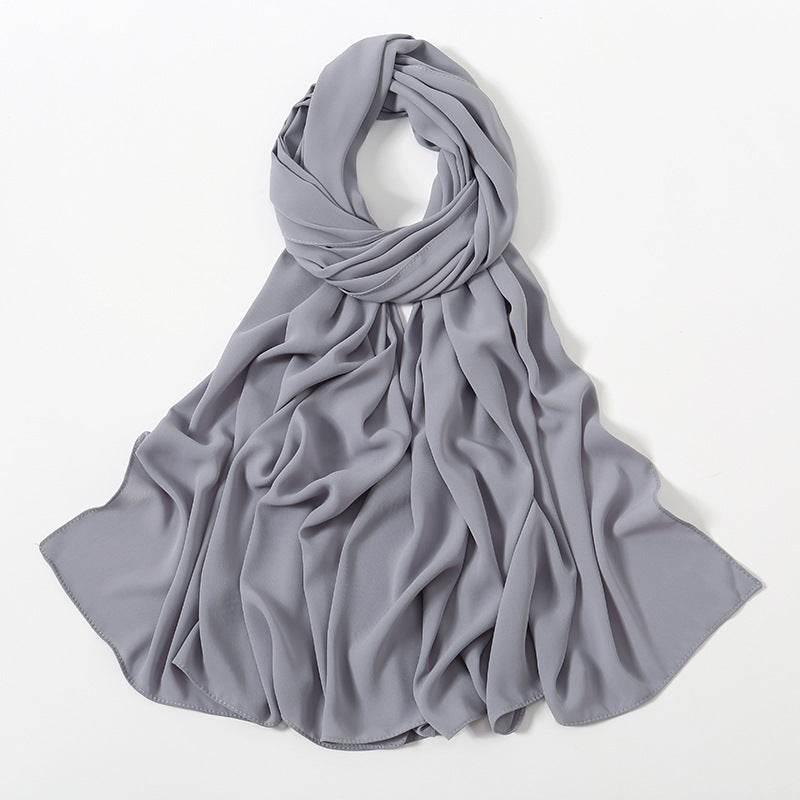 Hijab Mousseline doux– Voile Long Léger
