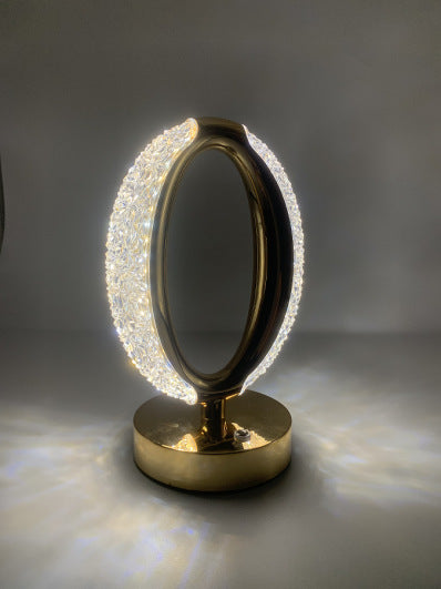 Lampe de Table LED Étoile & Lune Rechargeable – Design Luxe pour le Ramadan ou l'Aïd