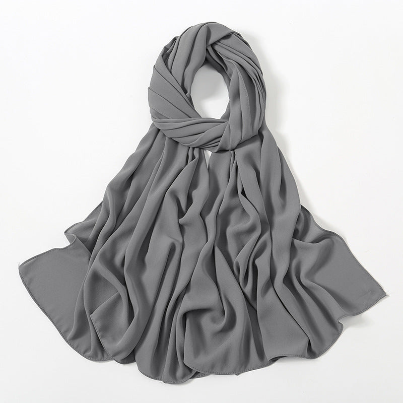 Hijab Mousseline doux– Voile Long Léger