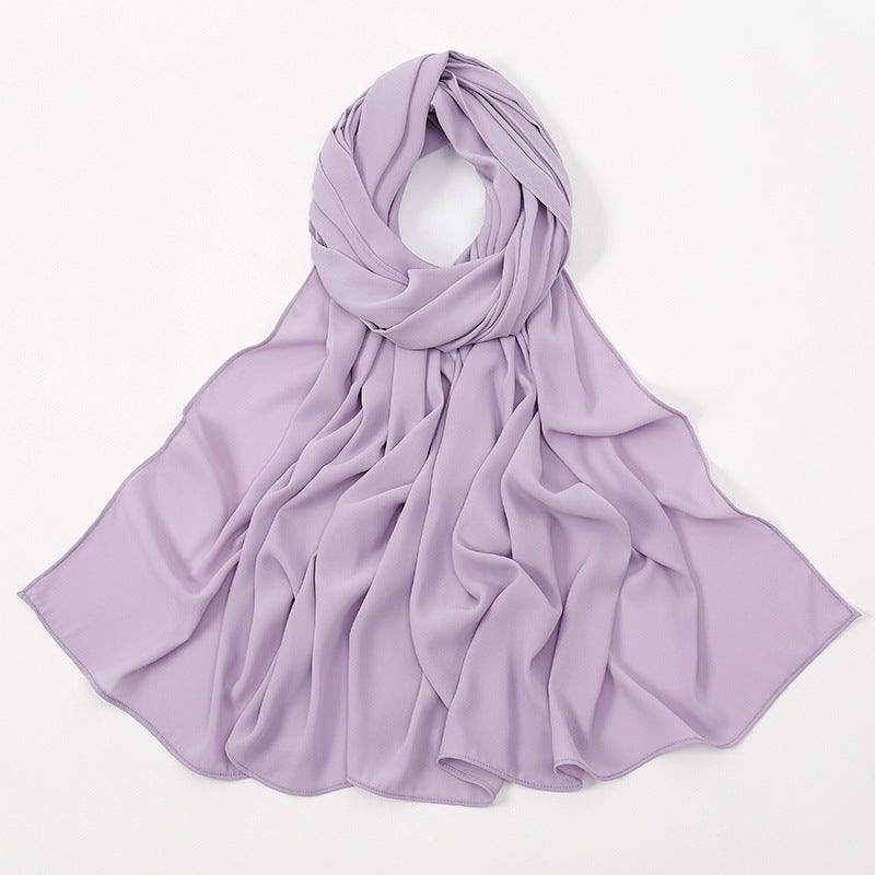 Hijab Mousseline doux– Voile Long Léger