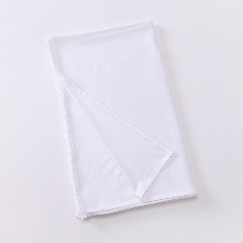 Hijab en Coton Mercerisé Fermé au bout