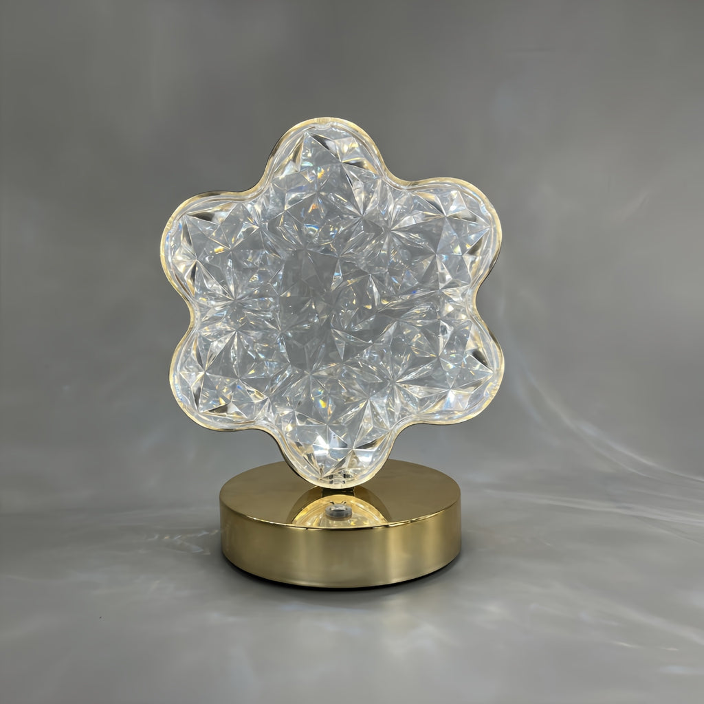 Lampe de Table LED Étoile & Lune Rechargeable – Design Luxe pour le Ramadan ou l'Aïd