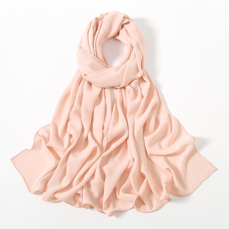 Hijab Mousseline doux– Voile Long Léger