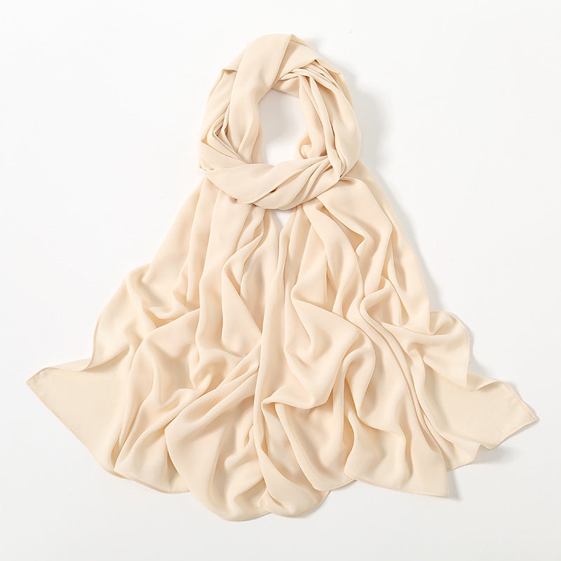 Hijab Mousseline doux– Voile Long Léger