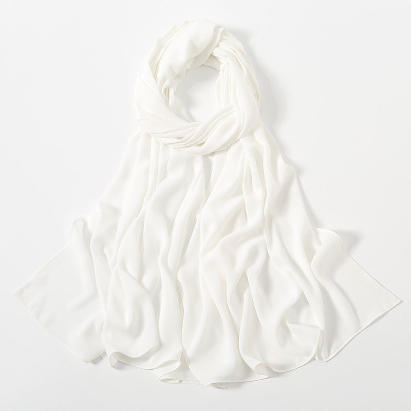 Hijab Mousseline doux– Voile Long Léger