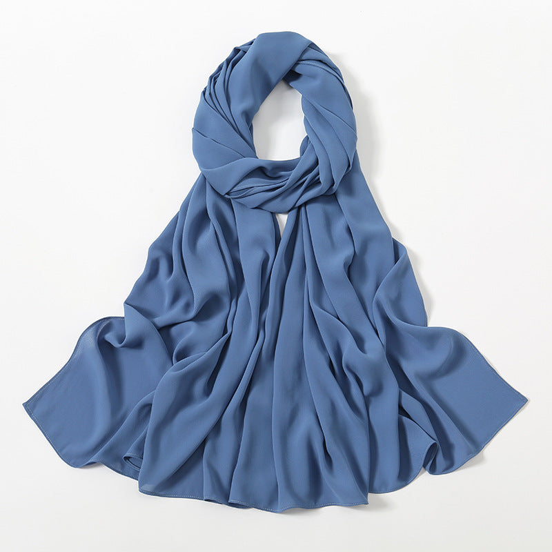 Hijab Mousseline doux– Voile Long Léger
