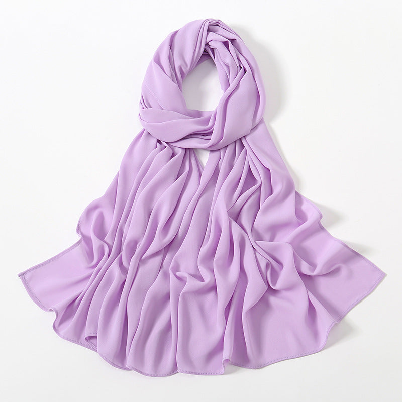 Hijab Mousseline doux– Voile Long Léger