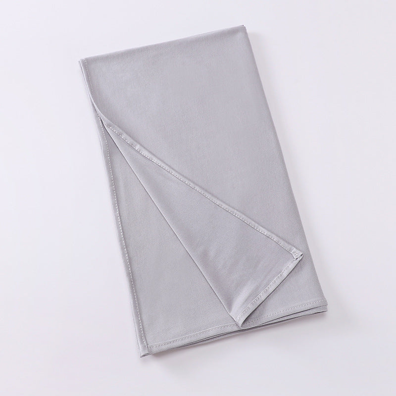 Hijab en Coton Mercerisé Fermé au bout