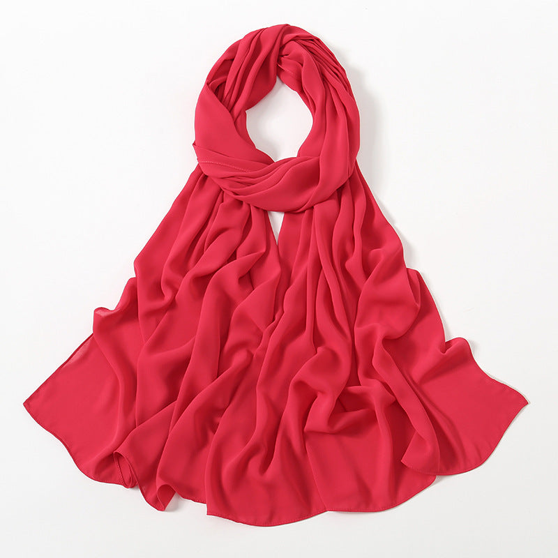 Hijab Mousseline doux– Voile Long Léger
