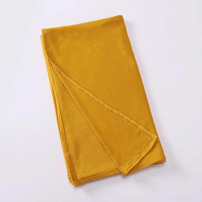 Hijab en Coton Mercerisé Fermé au bout