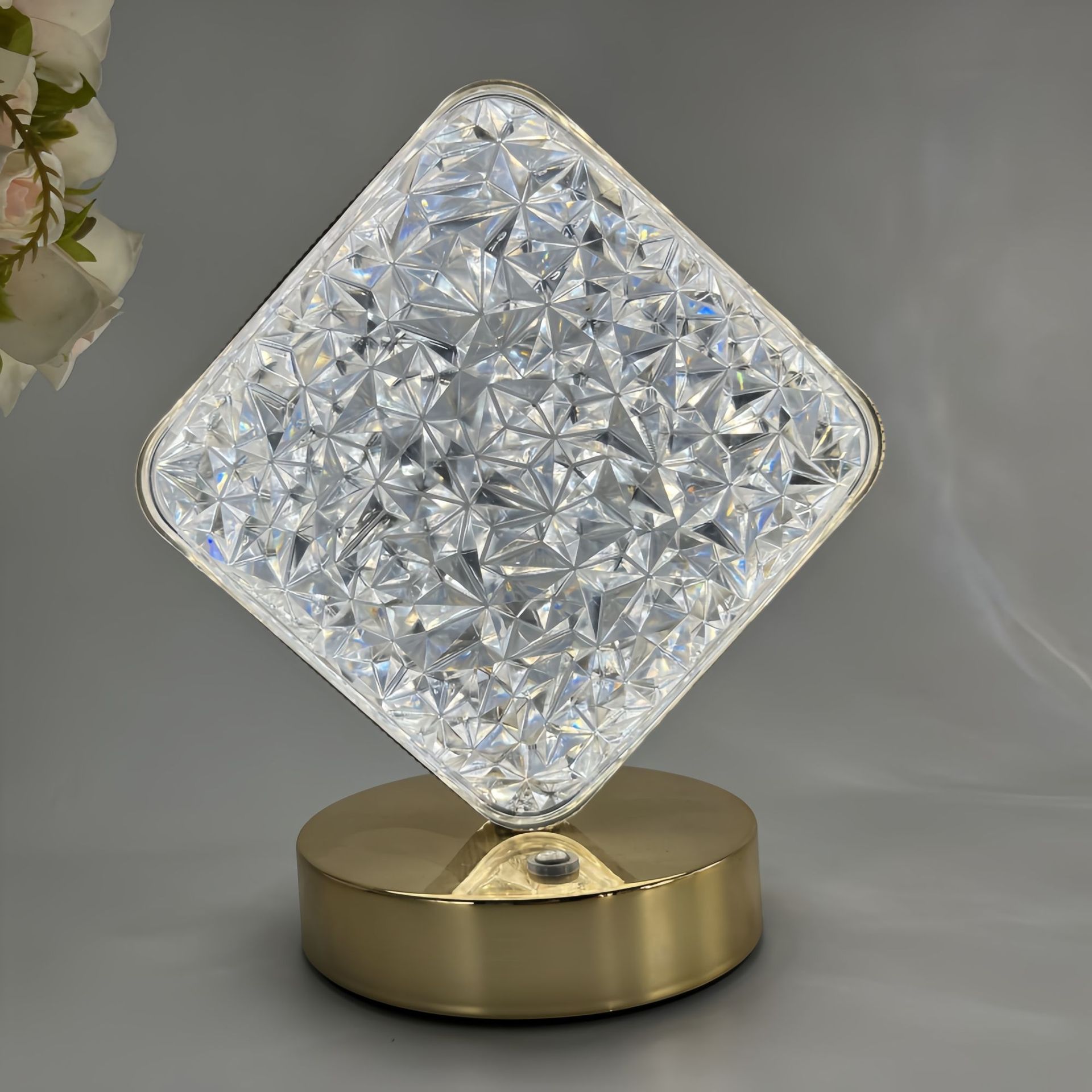Lampe de Table LED Étoile & Lune Rechargeable – Design Luxe pour le Ramadan ou l'Aïd