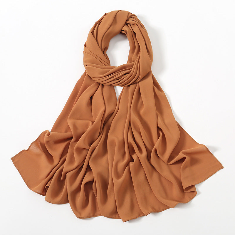 Hijab Mousseline doux– Voile Long Léger